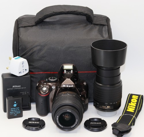 Nikon d5200 dslr bronzo - nikon,